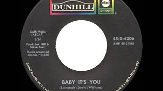 1969 HITS ARCHIVE Baby It’s You  Smith mono 45 single version [upl. by Esilenna]