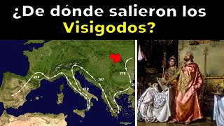 Historia de los Visigodos su guerra con los Hunos y la Antigua Roma [upl. by Wylde728]