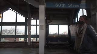 A TRIP TO 69TH STREET ON THE MARKET FRANKFORD LINE AKA THE EL SEPTA DECEMBER 2020 [upl. by Shue360]