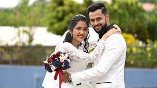 Mangalorean Catholic wedding ceremony of Joel And Veera  Part 1 [upl. by Anissa]