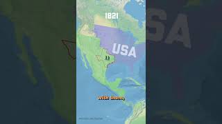 How the US Stole Texas shorts texas usa history mapping [upl. by Ahsait]