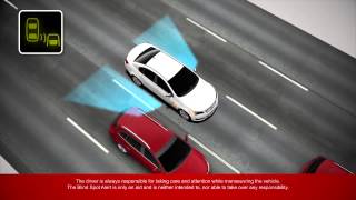 Holden Technology  Blind Spot Alert  myHolden Connect [upl. by Peltz]