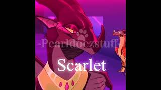 Scarlet wof edit Art credits in description [upl. by Eedrahs]