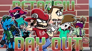 Day Out But Every Turn A Different Character Is Used FNF Day Out BETADCIU COLLAB WBillyVanFNF [upl. by Eissirc449]