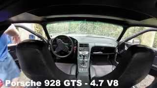 GoPro  Porsche 928 GTS DRIFT [upl. by Doro]