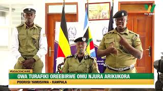 AGACENCWIRE Owa turafiki oreebirwe omunjura arikukora Pooriisi yamusiima Kampala [upl. by Annaeirb]