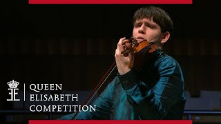 Eugène Ysaÿe Sonata in D minor op 273  Lorenz Karls  Queen Elisabeth Competition 2024 [upl. by Lawson]