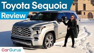 2024 Toyota Sequoia Review [upl. by Akirehc]