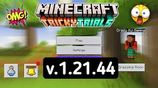 Download Minecraft PE 12144 Apk Mediafire  Mcpe 1214301 New Update  CrazyMJGamer [upl. by Carol-Jean]