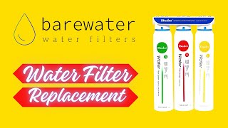 Water Filter Replacement I Buder 3 Stage Water Purifier Filter I How to Replace Water Filter I [upl. by Enellij]