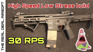 KWA Ronin T6 High Speed Build Upgrades 131 Airsoft AEG [upl. by Eleanore]