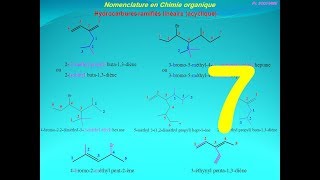 7chimie organique  Nomenclature [upl. by Annaili]