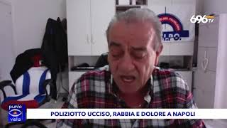 Poliziotto ucciso De Lieto ora vogliamo giustizia [upl. by Enyallij]