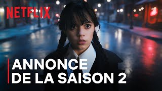 Mercredi  Annonce de la saison 2 VOSTFR  Netflix France [upl. by Hephzipa69]