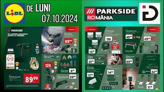 PARKSIDE® LIDL de LUNI 07102024 [upl. by Etat]