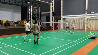 Badminton  MelsonAndon VS kaiwenAug Part 2 [upl. by Iddet]