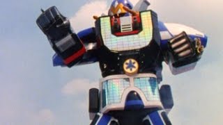 Lightspeed Solarzord First Megazord Fight  Lightspeed Rescue  Power Rangers Official [upl. by Sina]