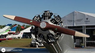 Junkers A50 Heritage Debut at Sun and Fun 2024 [upl. by Hewet244]