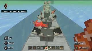 Minecraft Bedrock Evoker Fish and Bone Farm [upl. by Lorenza]