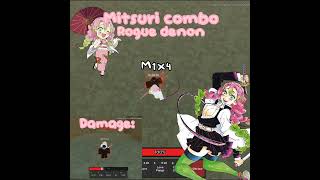 Mitsuri love breathing combo rogue demon first vid btw mitsuri roguedemon roblox demonslayer [upl. by Weinert28]