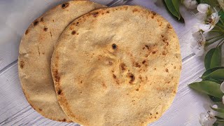 Buckwheat Chapati Flatbread Gluten Free IBS  Grand Recipe [upl. by Mailand925]