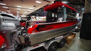 The Ultimate Adventure Boats  Stabicraft Is now in America  Seattle Boat Show 2023 [upl. by Nnairol]