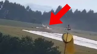 Plane OVERRUNS Runway After Landing  Daily dose of aviation [upl. by Alderson]