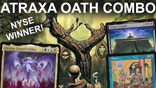 THE REST IS HISTORY Vintage Atraxa Oath of Druids Combo The deck I won a Black Lotus with MTG MH3 [upl. by Teews]