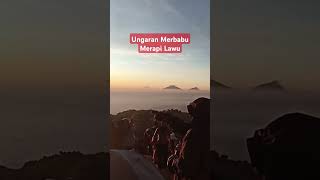 Ungaran Merbabu Merapi Lawu dari Gunung Prau [upl. by Rosario]