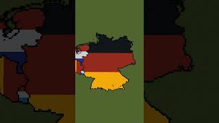 Building Germany in 3 Scales german deutschland maps flags minecraft [upl. by Lefton]