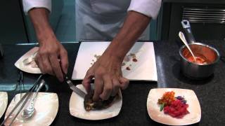 Italo Bassi cooks at Enoteca Pinchiorri [upl. by Atipul]