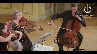 W A MOZART  String Quartet No 22 in Bflat major K 589  Larghetto Engegård Quartet live [upl. by Liagabba586]