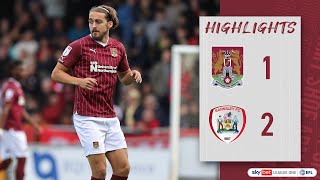 HIGHLIGHTS Northampton Town 1 Barnsley 2 [upl. by Galatia472]