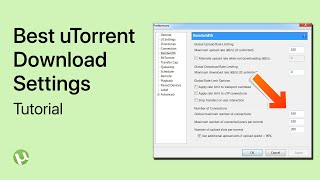 Best uTorrent Settings to Speed Up Downloads in 2024 [upl. by Chery]