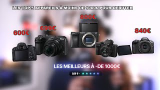 TOP 5 QUEL EST LE MEILLEUR APPAREIL PHOTO MOINS CHER POUR DEBUTER EN PHOTO [upl. by Soule873]