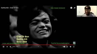 My 1st Time Hearing Eartha Kitt  Cest Si Bon Live Reaction earthakitt music reactions [upl. by Reid]