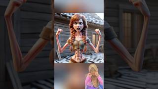 Indila skinny princess anna frozen glow up shortsvideo [upl. by Amalea]