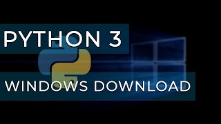 How to download Python 3 on Windows Complete Overview [upl. by Robertson]