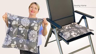 Make Your Seat Cushion For Any Chair  And Only For 15 Minutes [upl. by Dixon]