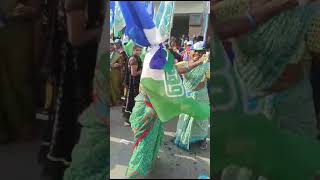 People Celebrating in CM Jagan Campaign Rally ytshorts ysjaganagain2024 [upl. by Colwen]