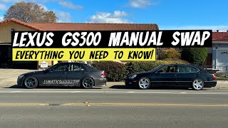 EVERYTHING you NEED to know before Manual Swapping A GS300 [upl. by Aryajay943]