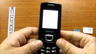 Learn How To Unlock Samsung E2550 By Unlock Code From UnlockLocksCOM [upl. by Aneelad]