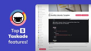 5 Taskade features to increase your productivity 🤯 [upl. by Anaiad243]