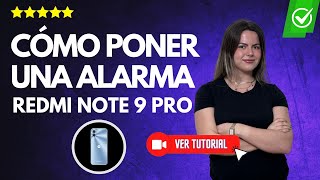 Cómo PONER una ALARMA en Redmi Note 9 PRO  👋🏻No te quedes dormido💤 [upl. by Norrv]