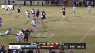 Collins vs Anderson Co HIGHLIGHTS [upl. by Attenrev]