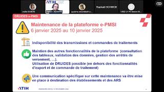 ATIH Nouveautés PMSI 2025 SMR 14 nov [upl. by Moulden559]