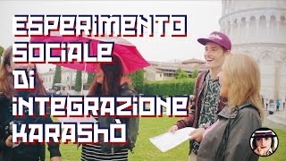 Inno Italiano cantato in Russo dalla Gente  Esperimento Sociale  Integrazione Karashò [upl. by Anaizit]