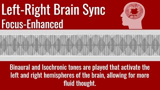 Hemi sync  Focus Enhanced  Flow State  Beta Binaural and Isochronic Beats  Frequency Tuning [upl. by Leksehc]