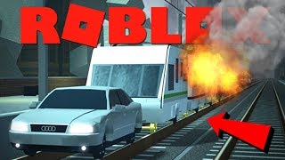 DEZE CARAVAN TREIN IS GEVAARLIJK   Roblox Terminal Railways [upl. by Aigneis680]