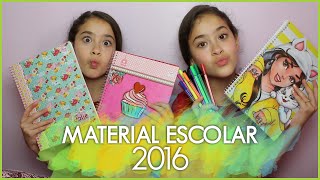 NOSSO MATERIAL ESCOLAR 2016 [upl. by Truelove]